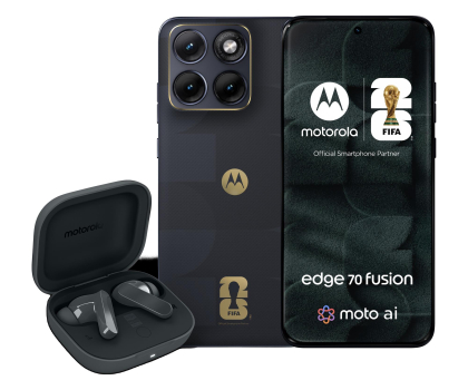 Smartfon / Telefon Motorola edge 70 fusion 8/256GB FIFA World Cup 26 Collection+BudsBass